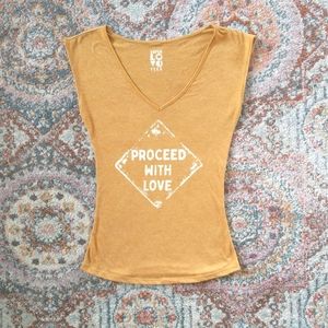 Proceed with Love Tee